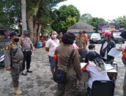 Polisi, TNI dan Satpol PP Laksanakan Penegakan Hukum Prokes Covid-19