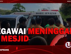 [Video] Pegawai Meninggal Dunia di Masjid