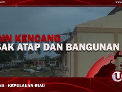[Video] Angin Kencang Rusak Atap dan Bangunan