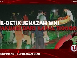 [Video] Detik-Detik Jenazah WNI Dievakuasi dari Kapal Tiongkok