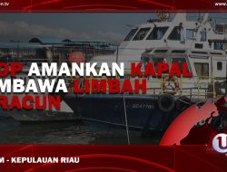 [Video] KSOP Amankan Kapal Pembawa Limbah Beracun