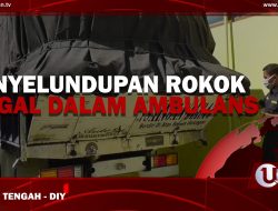 [Video] Penyelundupan Rokok Ilegal Dalam Ambulans