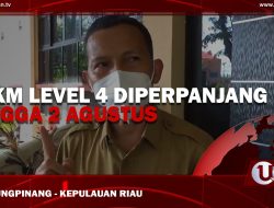[Video] PPKM Level 4 Diperpanjang Hingga 2 Agustus