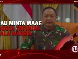 [Video] Kasau Minta Maaf Anggota TNI Injak Kepala Warga