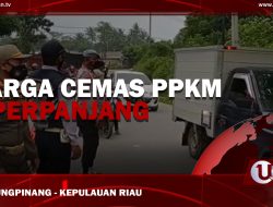 [Video] Warga Cemas PPKM Diperpanjang