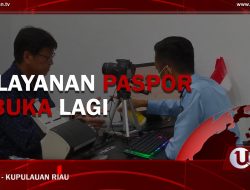 |Video| Pelayanan Paspor Dibuka Lagi