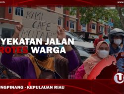 [Video] Penyekatan Jalan Diprotes Warga