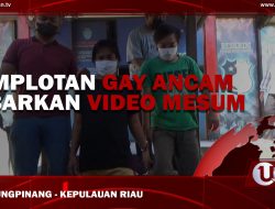 [Video] Polisi Tangkap 2 Pasang Gay