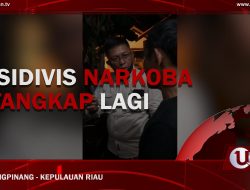 |Video| Residivis Narkoba Ditangkap Lagi