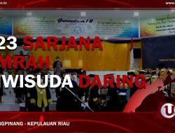 [Video] 423  Sarjana UMRAH Diwisuda Daring