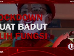 [Video] Si Badut Pembawa Disinfektan