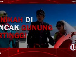 [Video] Menikah Di Puncak Gunung Tertinggi