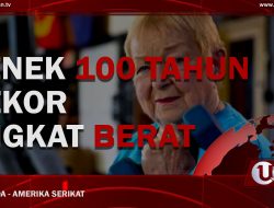 [Video] Nenek 100 Tahun Rekor Angkat Berat