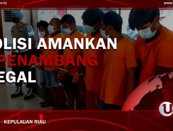 [Video] Polisi Amankan 7 Penambang Ilegal