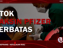 [Video] Stok Vaksin Pfizer Terbatas