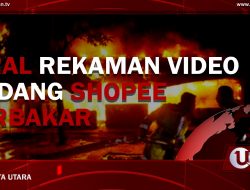 [Video] Gudang Shopee Terbakar