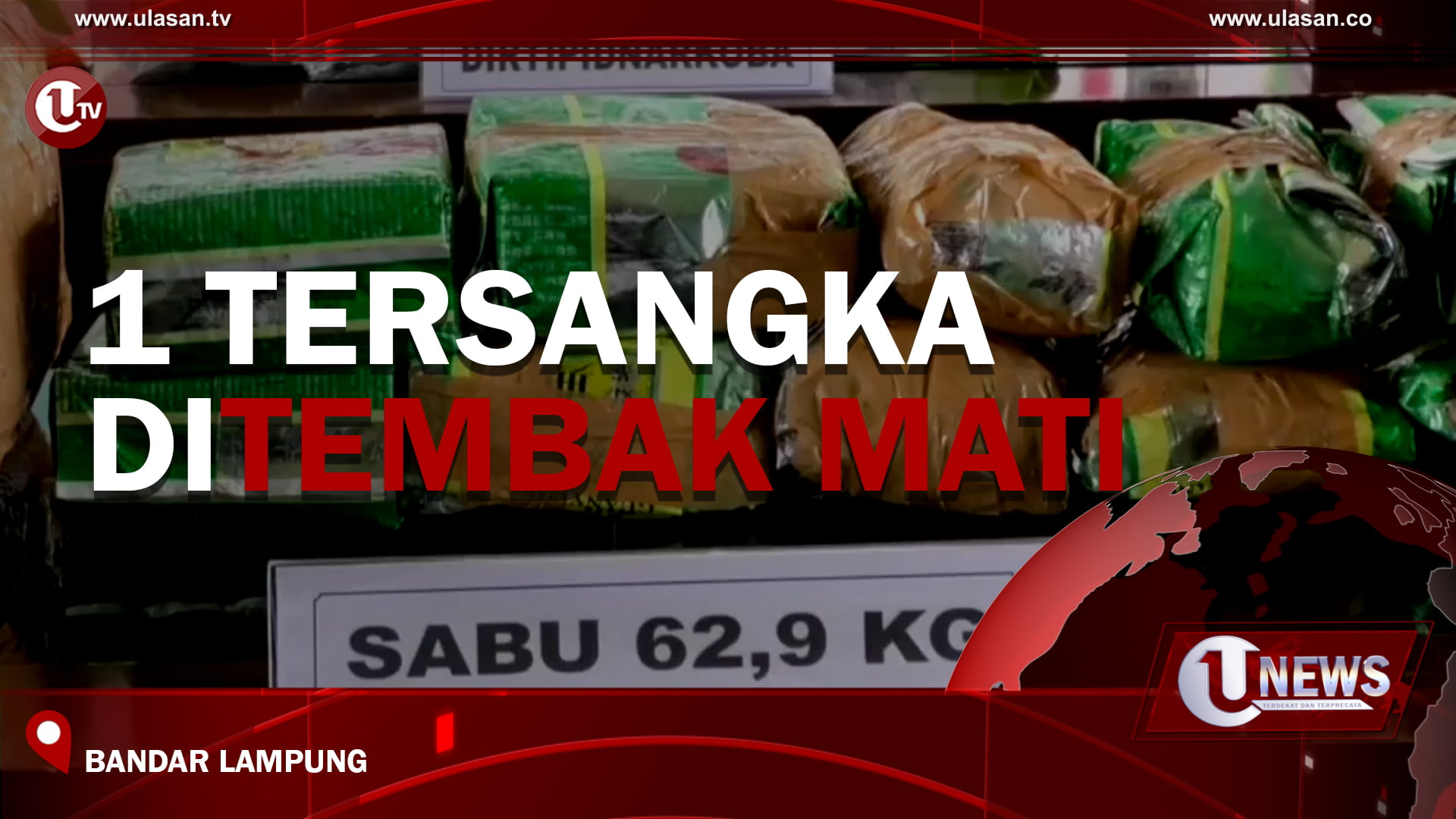 [Video] 1 Tersangka Ditembak Mati
