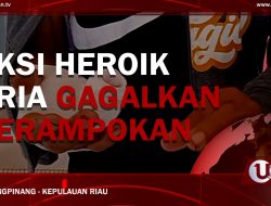 [Video] Aksi Heroik Pria Gagalkan Perampokan