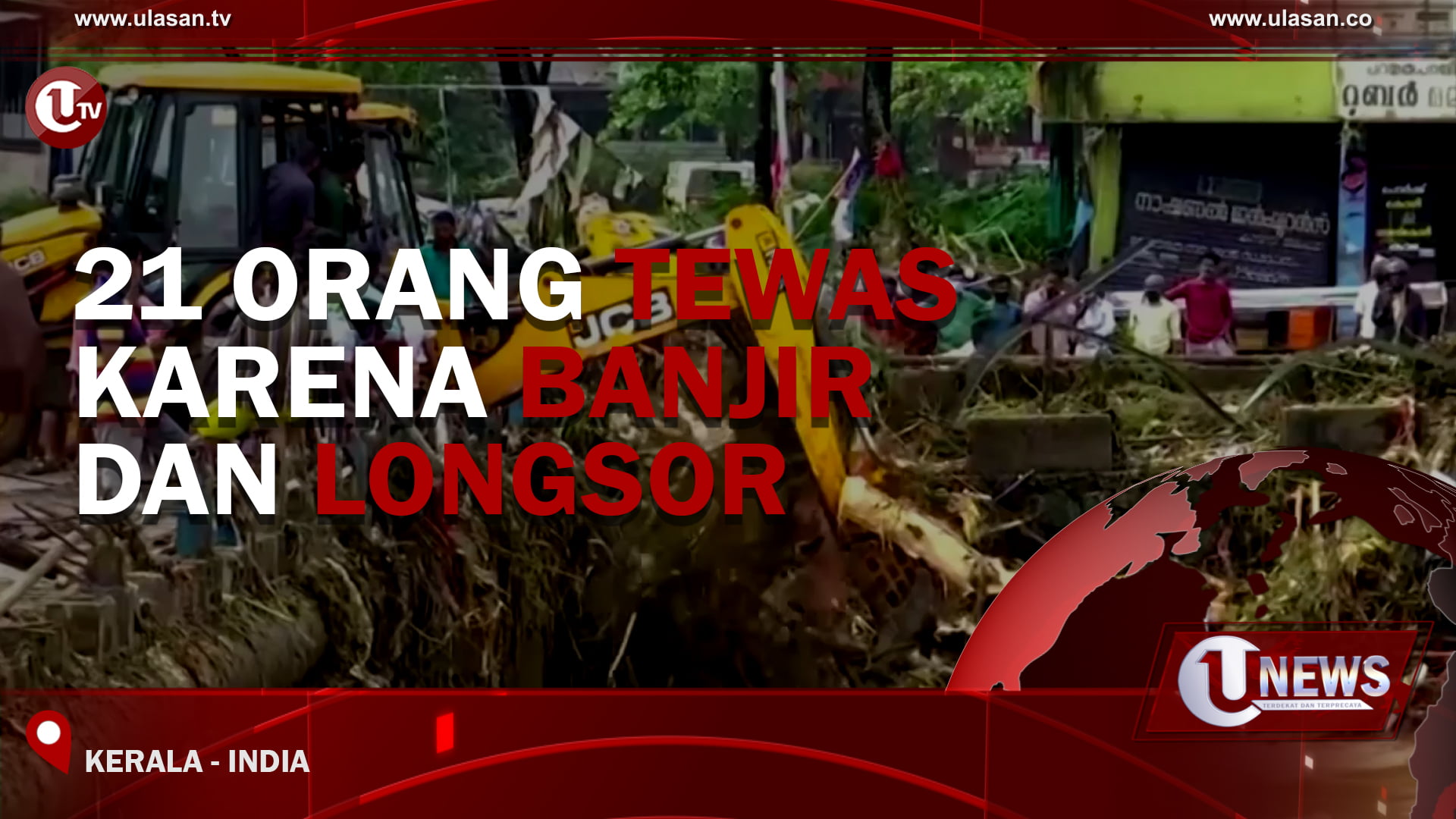 [Video] 21 Orang Tewas Karena Banjir Dan Longsor