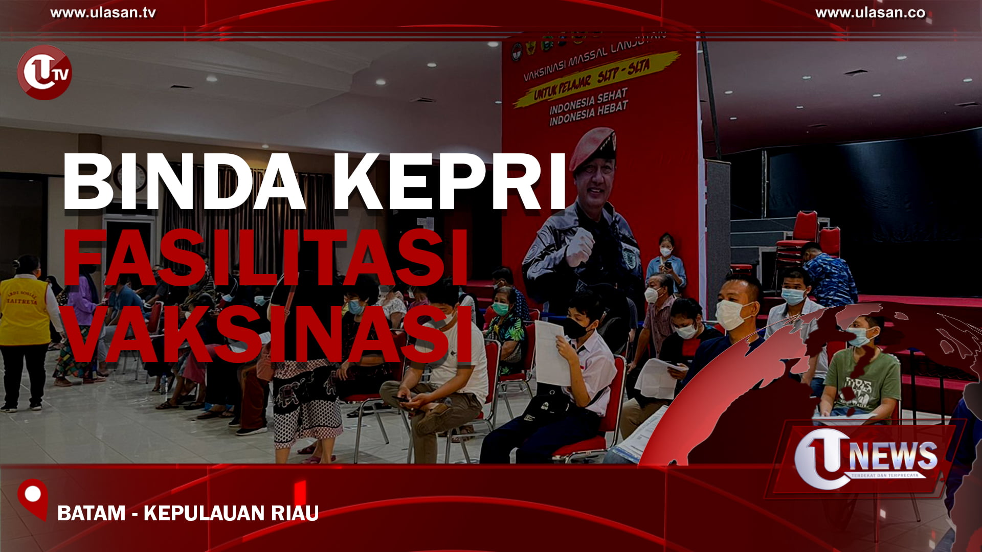 [Video] Binda Kepri Fasilitasi Vaksinasi