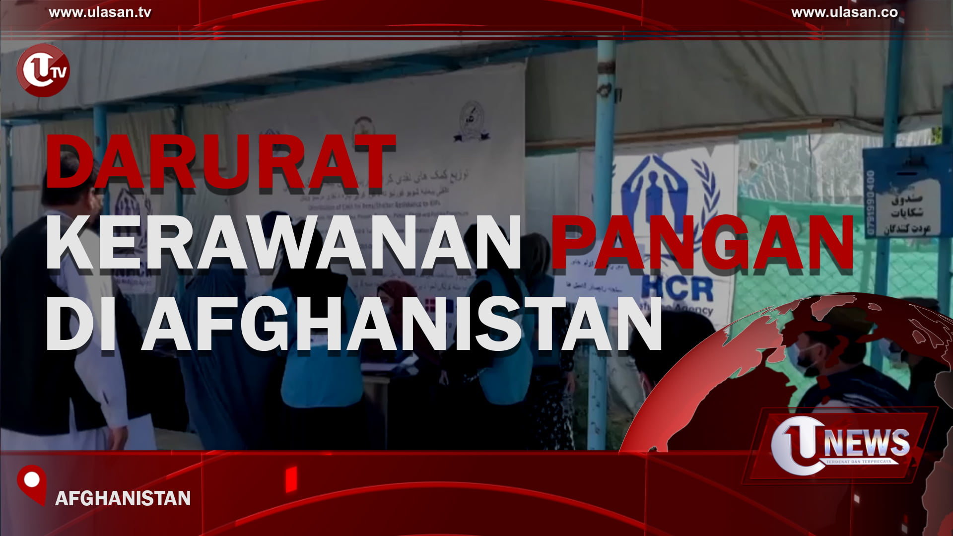 [Video] Darurat Kerawanan Pangan Di Afghanistan