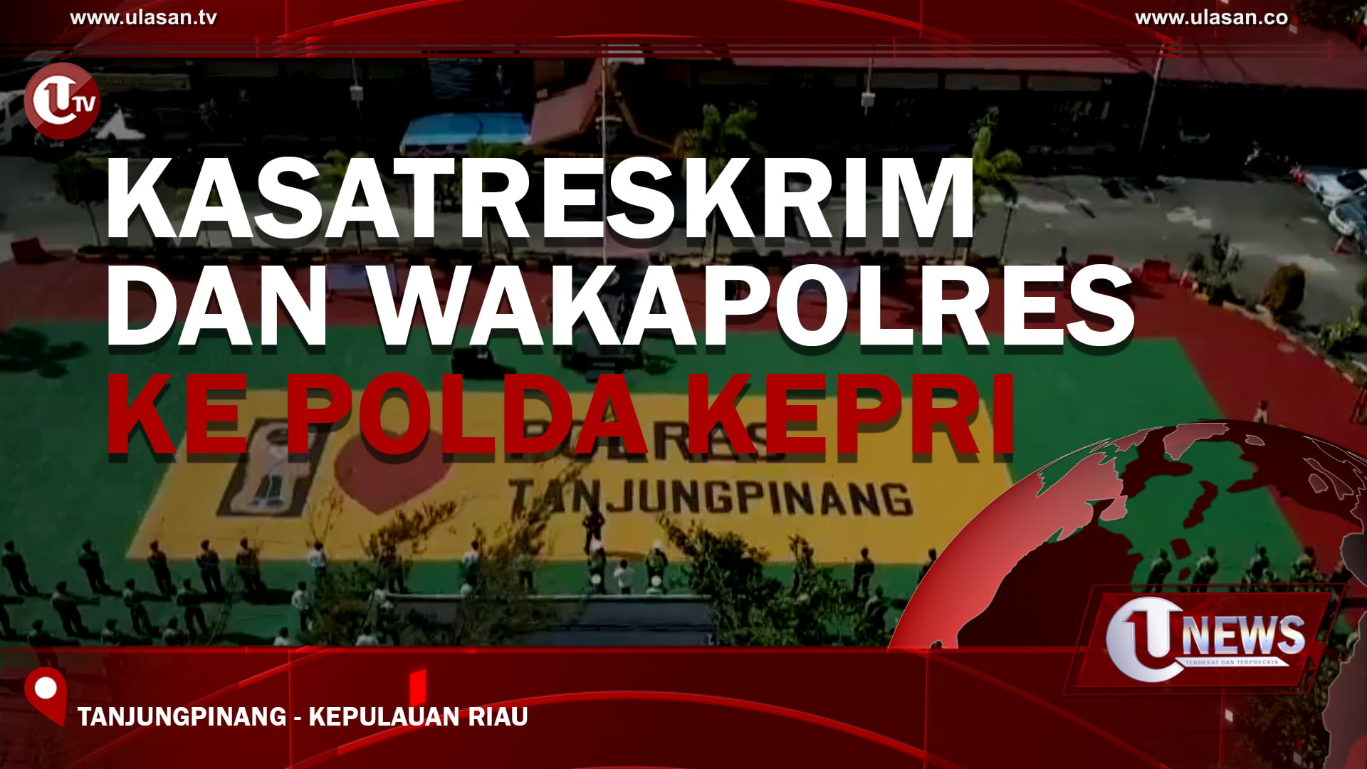 DUA PERSONEL POLRES TANJUNGPINANG DIMUTASI