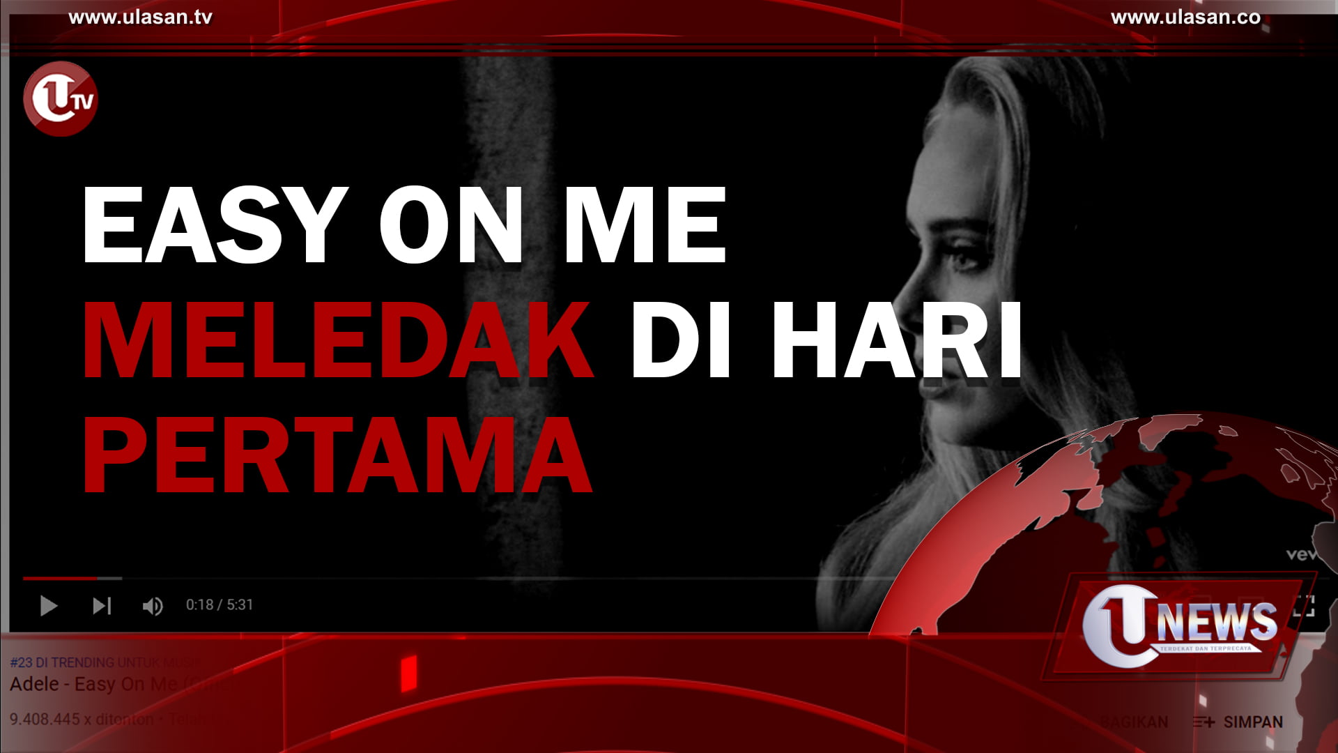 [Video] Easy On Me Meledak Di Hari Pertama