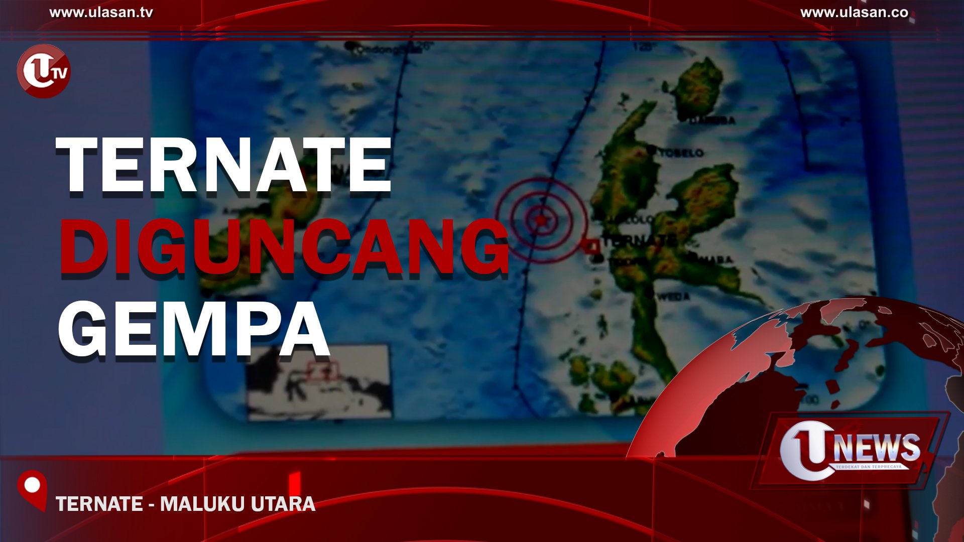 [Video] Ternate Diguncang Gempa