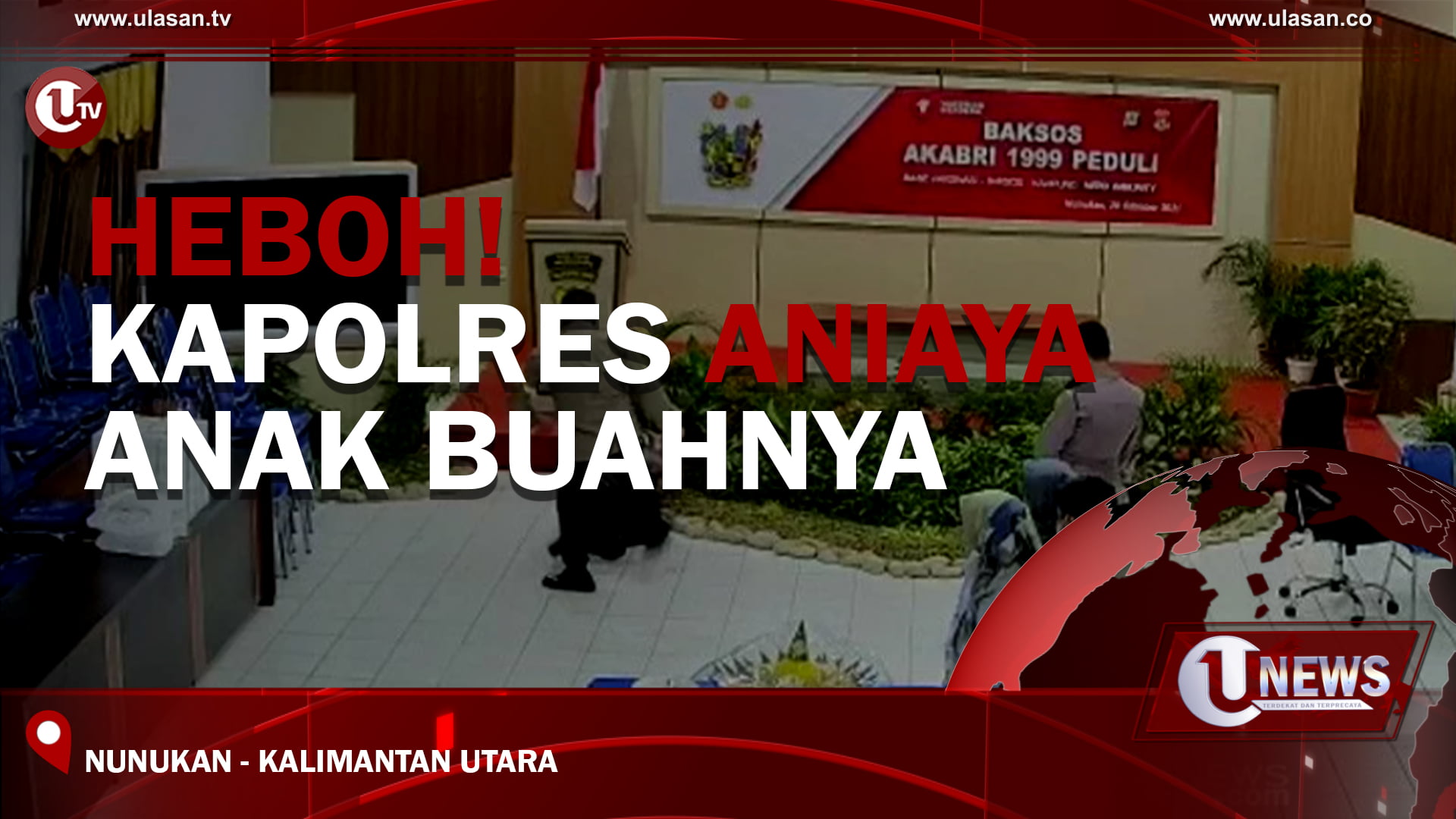 [Video] Heboh! Kapolres Aniaya Anak Buahnya