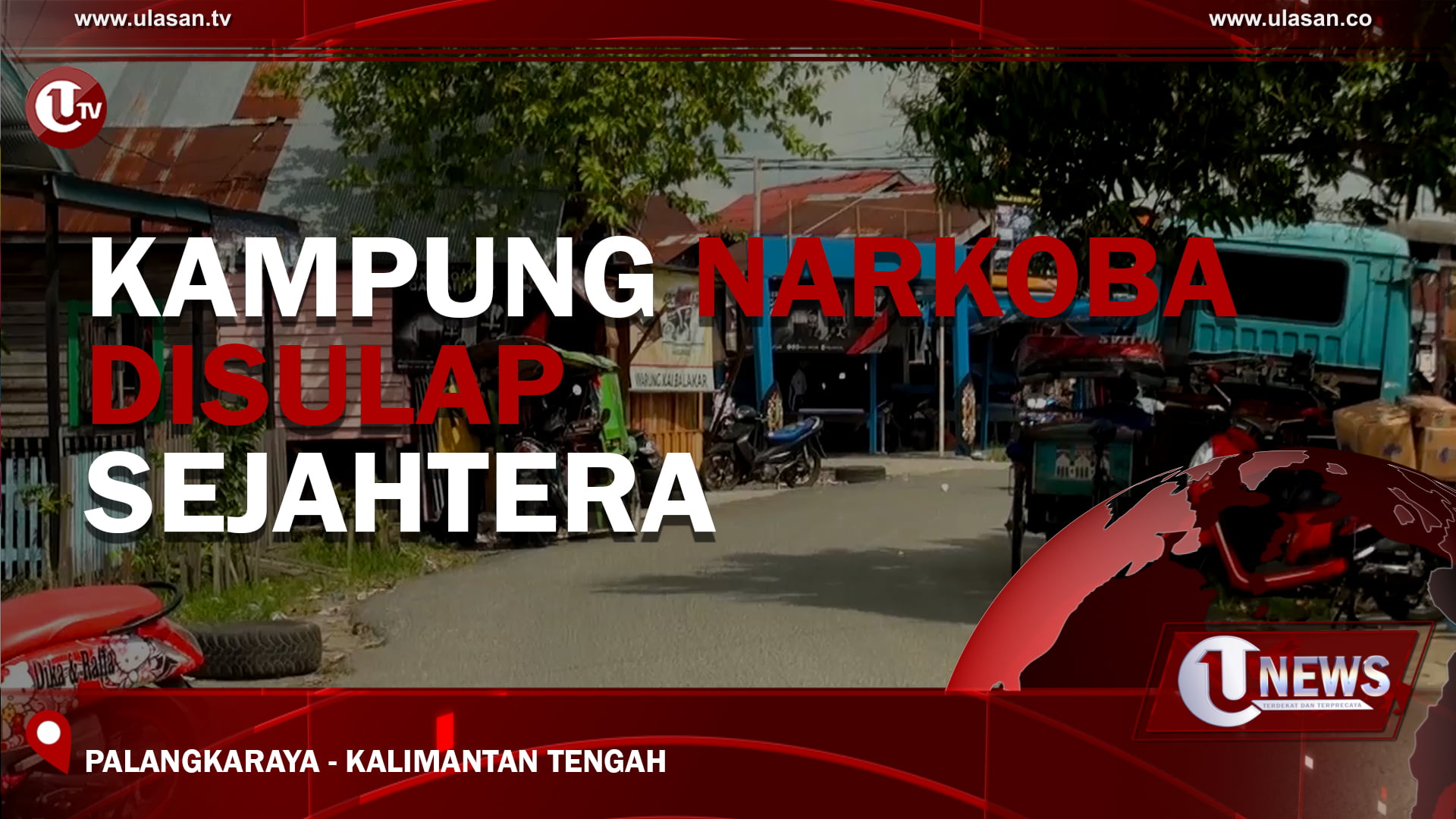 [Video] Kampung Narkoba Disulap Sejahtera