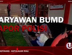 [Video] Karyawan BUMD Lapor Polisi