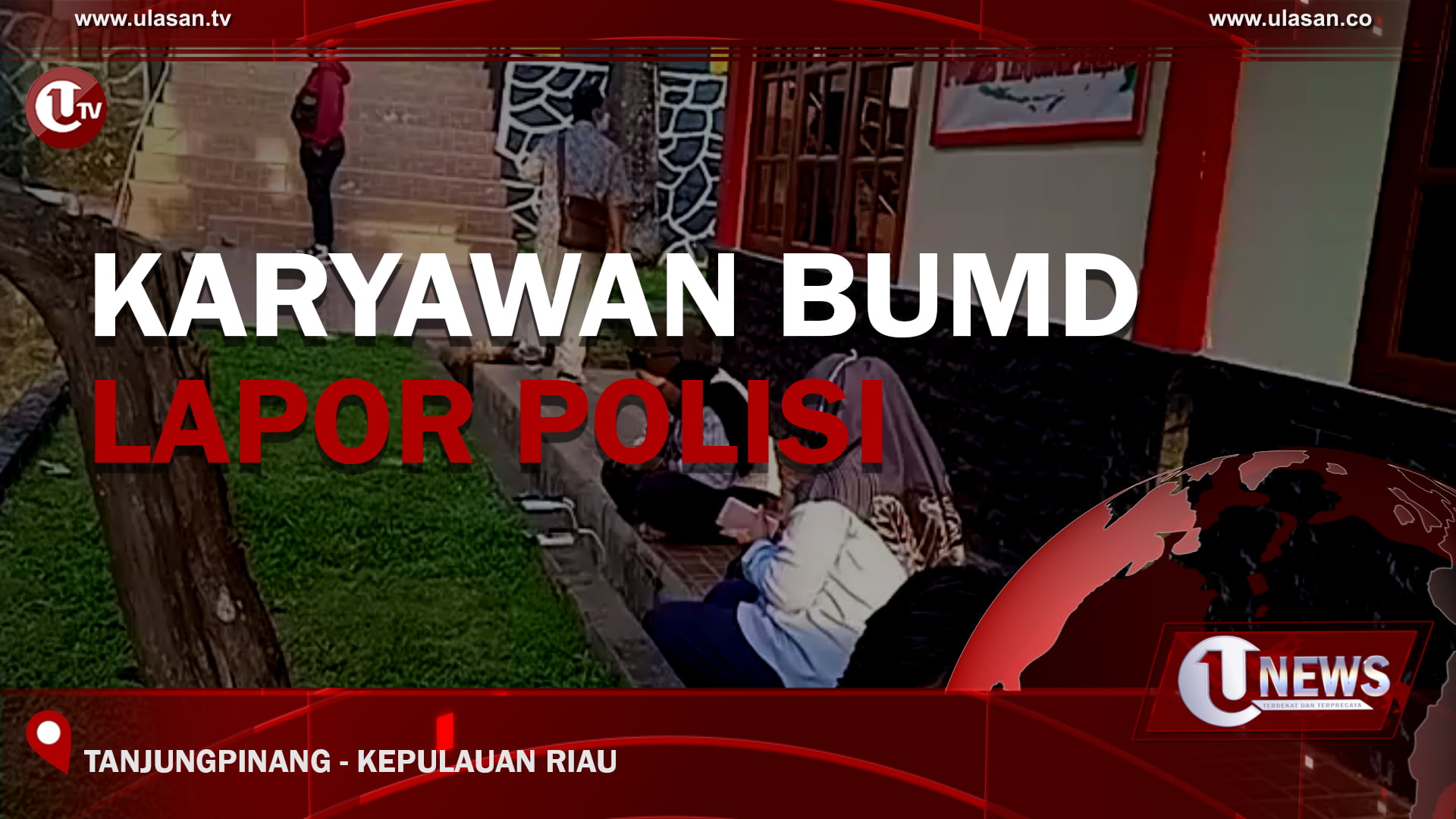 [Video] Karyawan BUMD Lapor Polisi