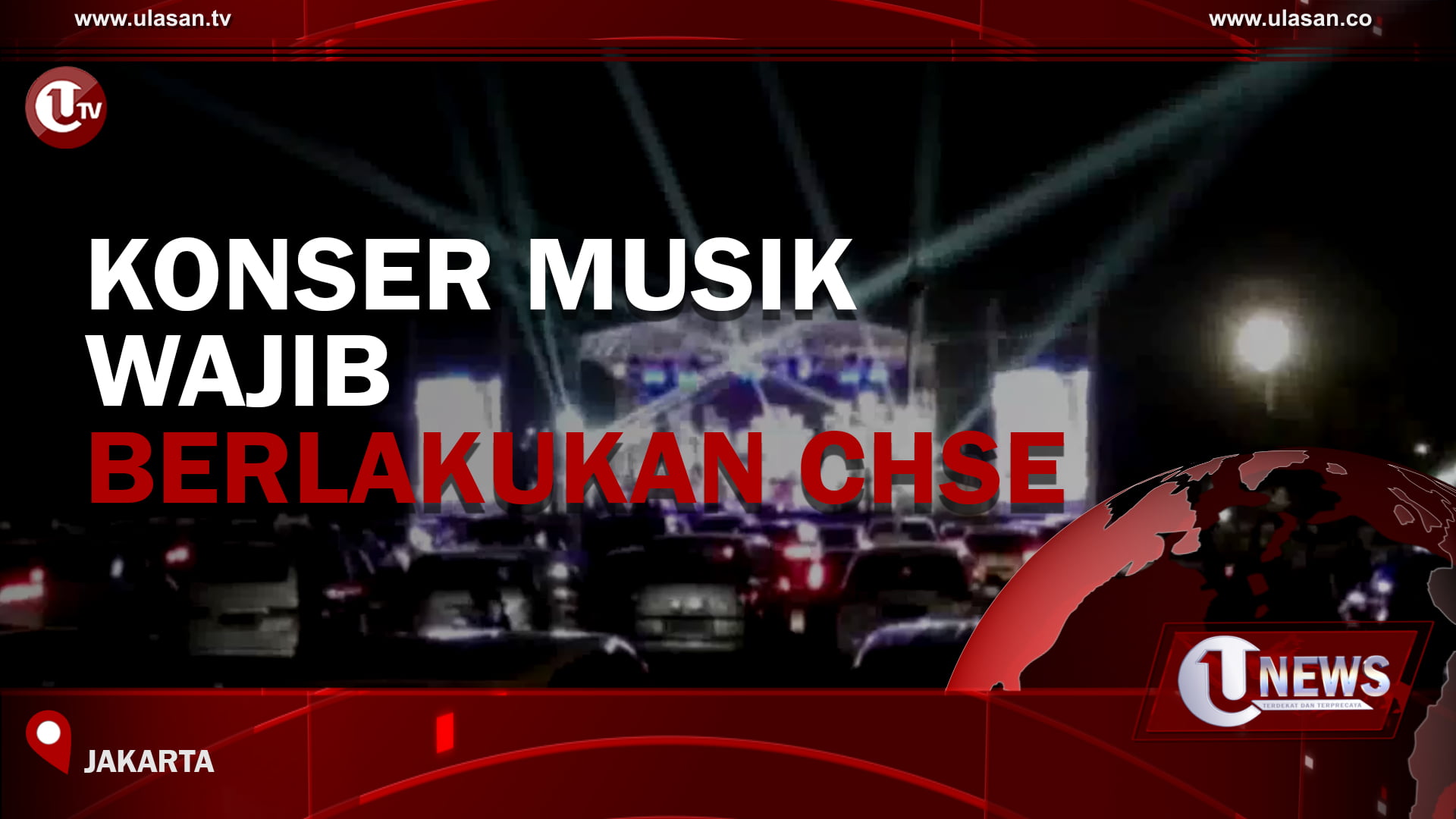 [Video] Konser Musik Wajib Berlakukan CHSE