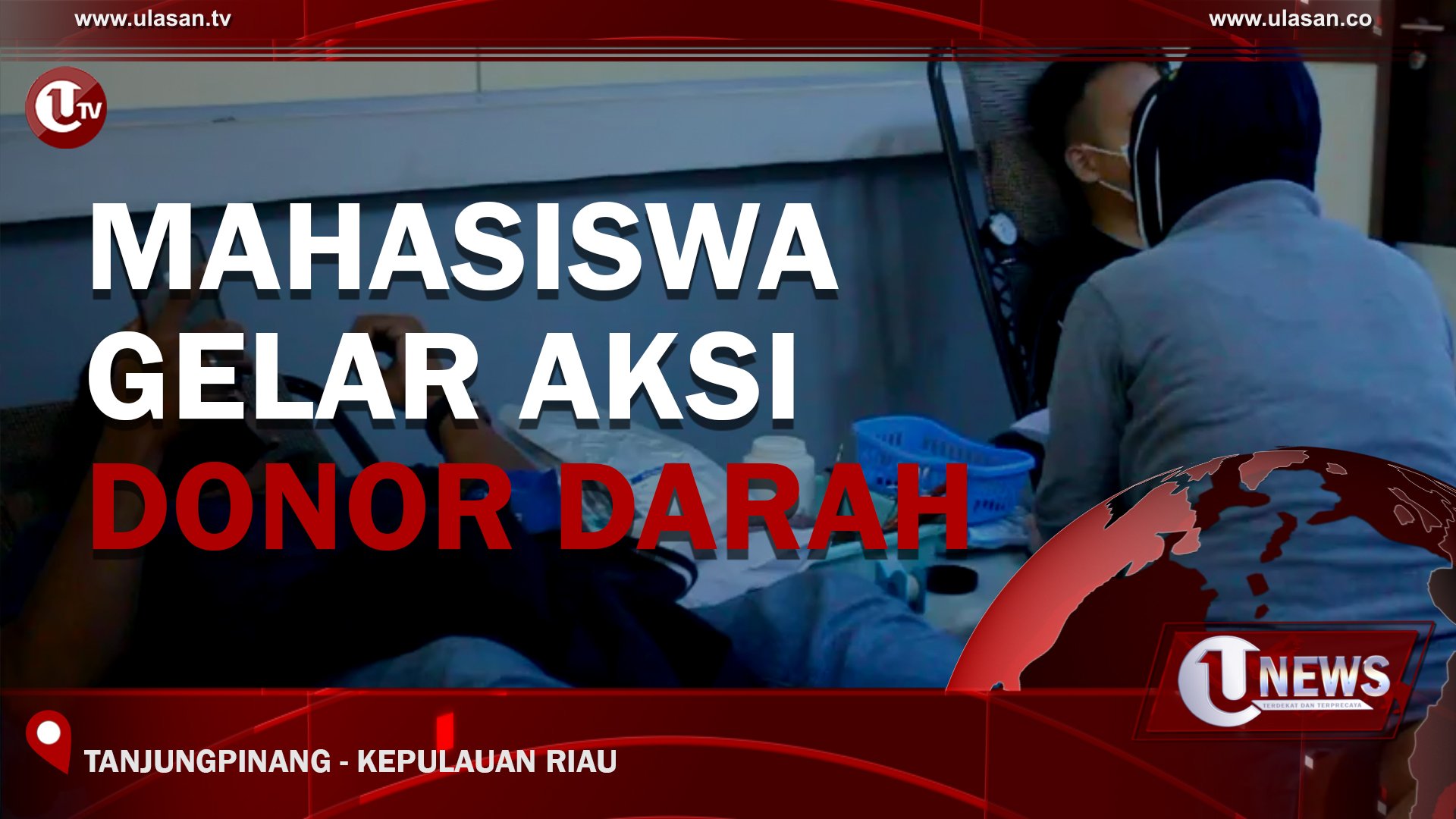 [Video] Mahasiswa Gelar Aksi Donor Darah