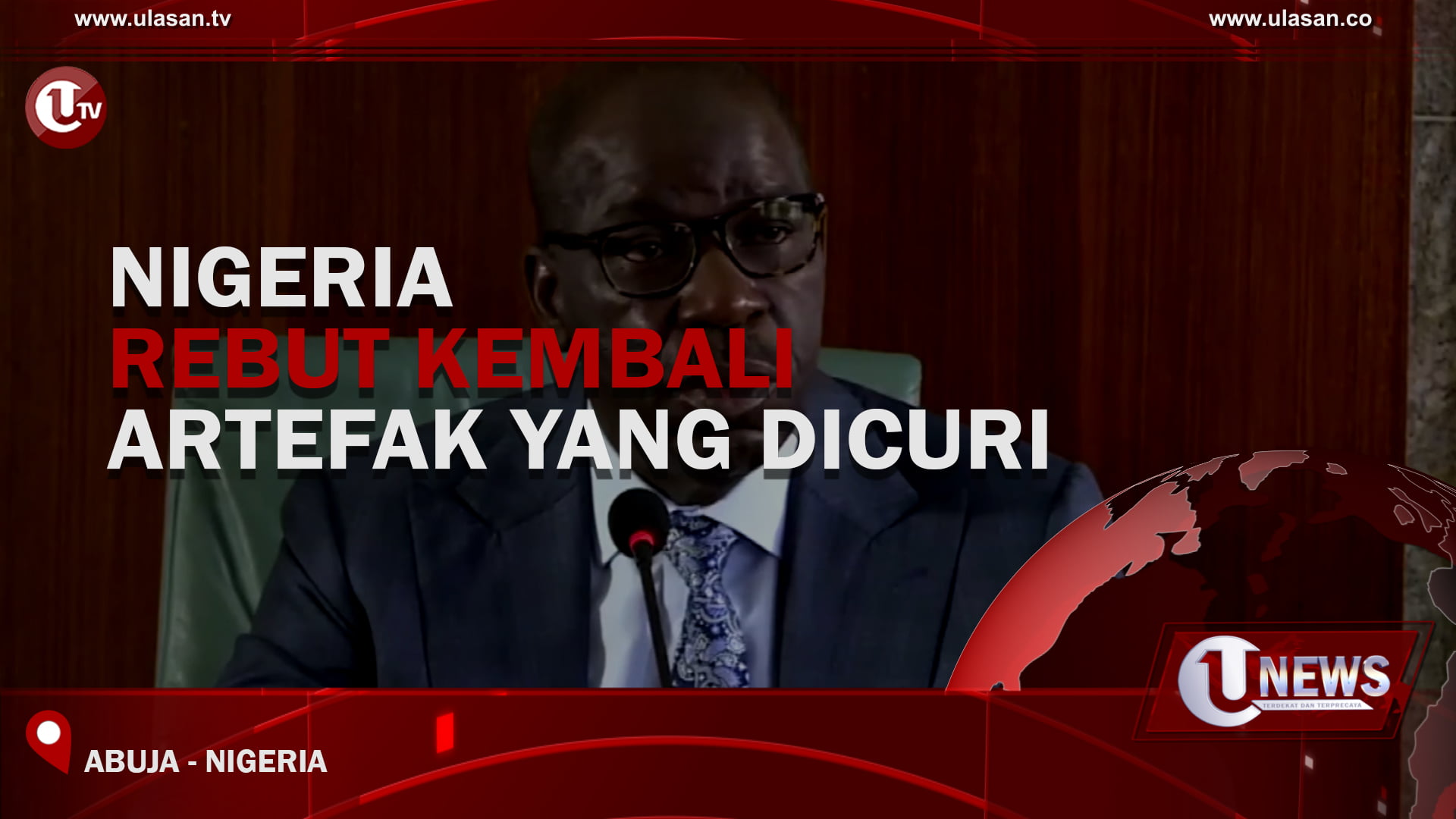 [Video] Nigeria Rebut Kembali Artefak Yang Dicuri