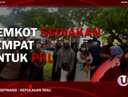 [Video] Pemkot Sediakan Tempat Untuk PKL