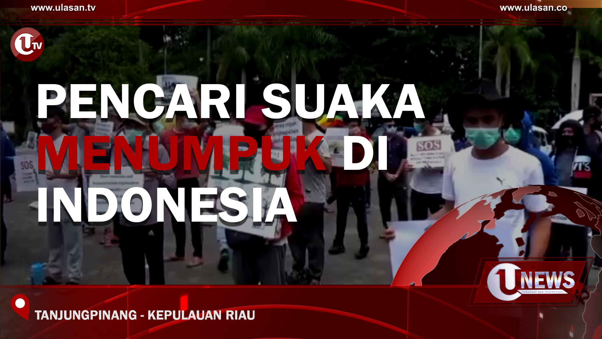 [Video] Pencari Suaka Menumpuk Di Indonesia