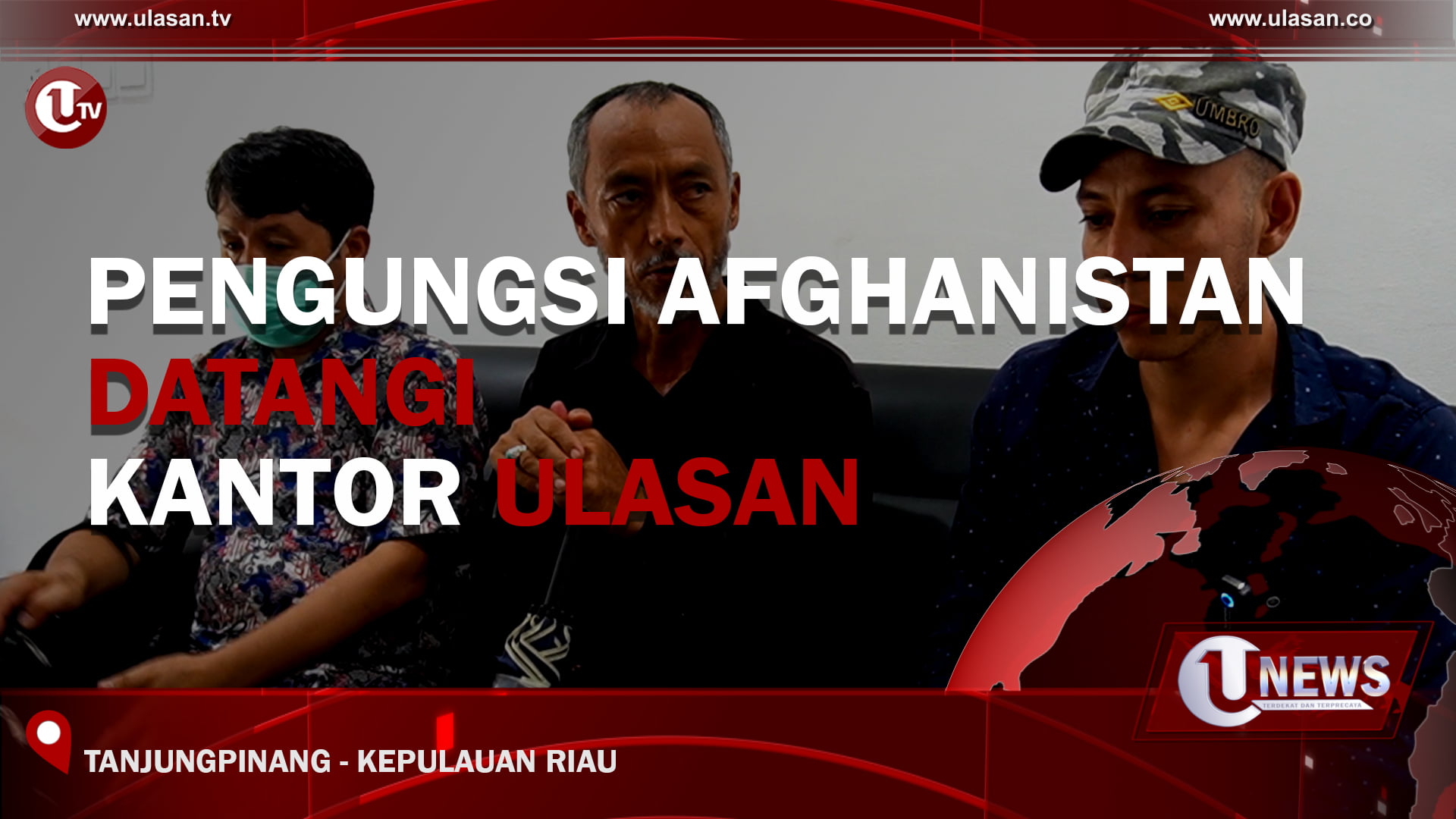 [Video] Pengungsi Afghanistan Datangi Kantor Ulasan