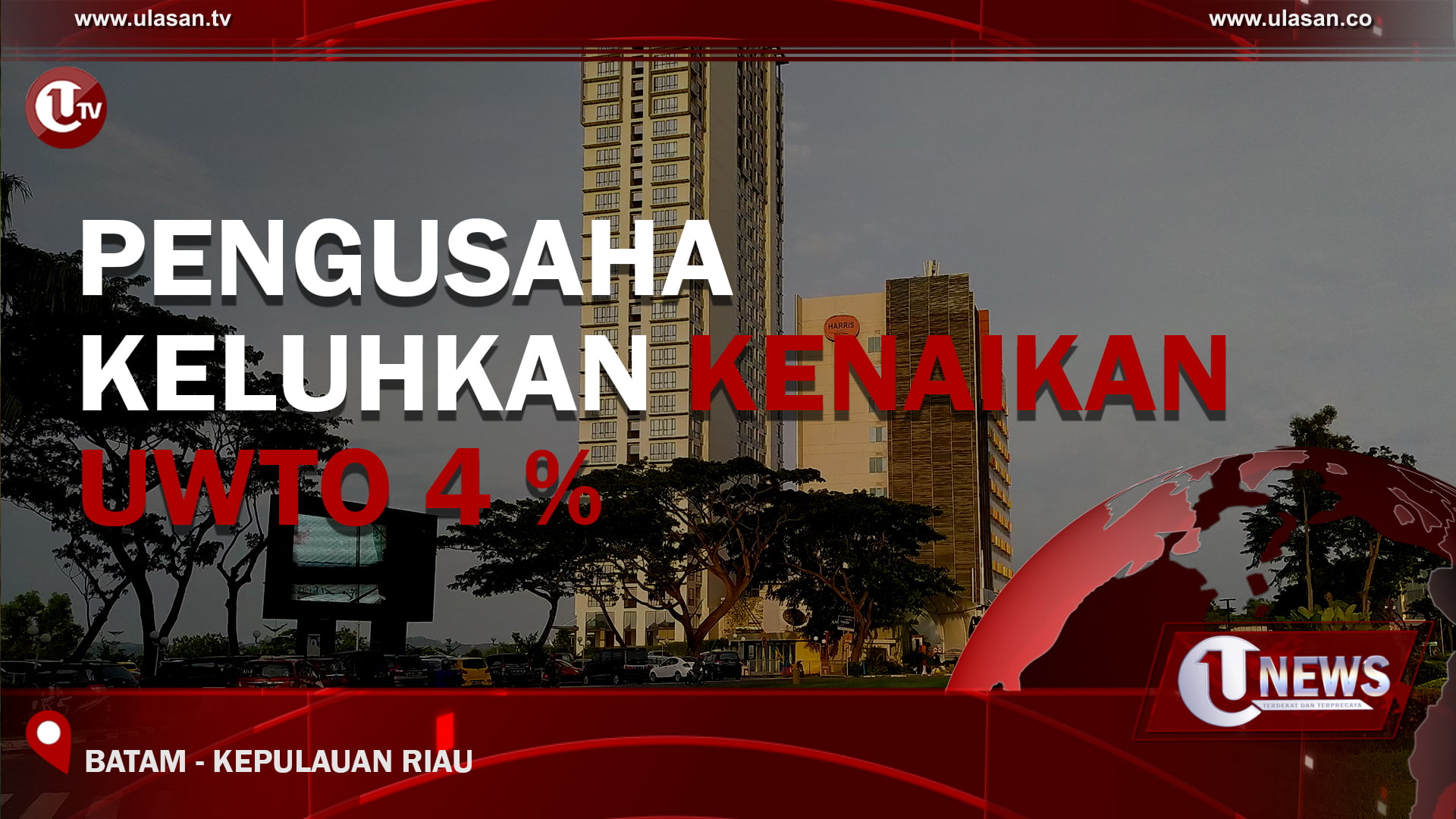 [Video] Pengusaha Keluhkan Kenaikan UWTO 4 %
