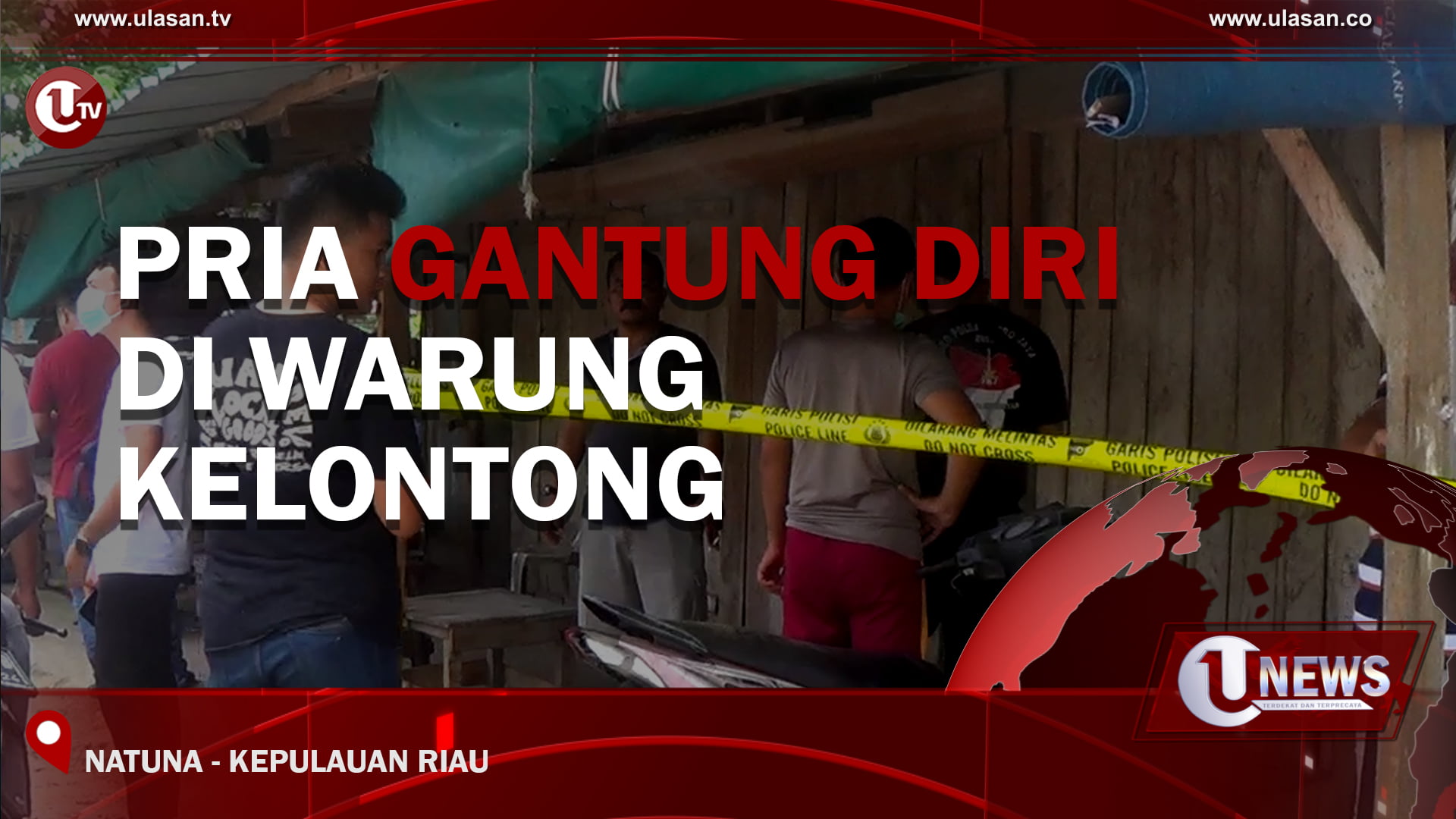 [Video] Pria G4ntung Diri Di Warung Kelontong