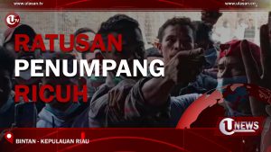 [Video] Ratusan Penumpang Ricuh