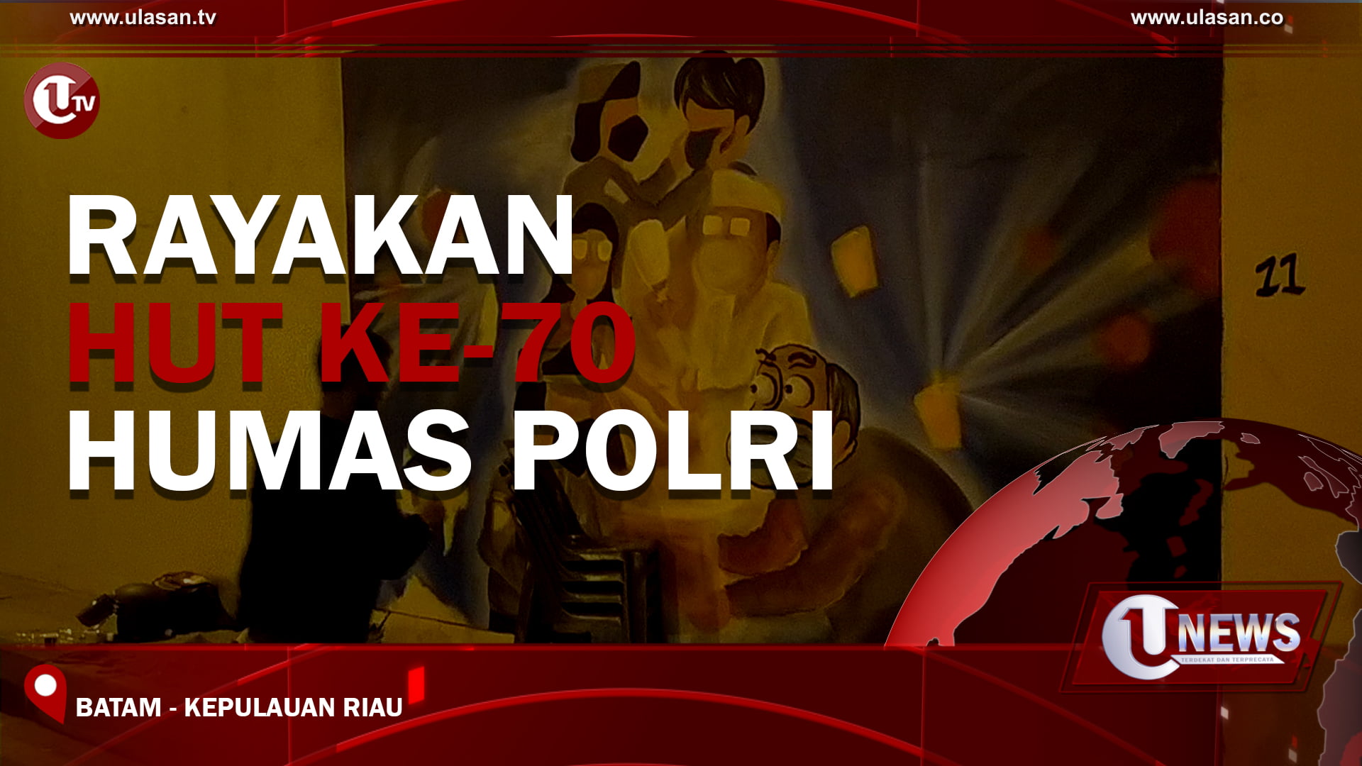 RAYAKAN HUT KE-70 HUMAS POLRI