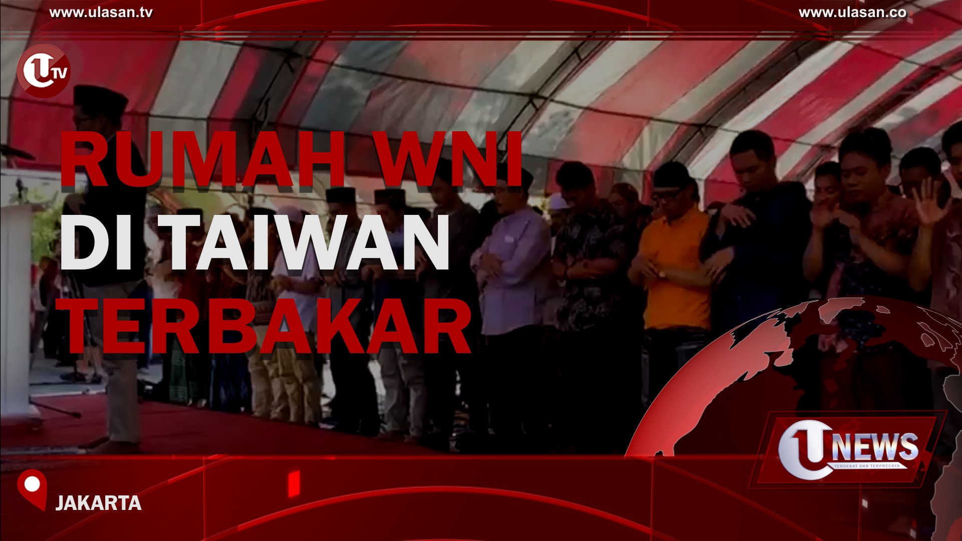 [Video] Rumah WNI Di Taiwan Terbakar