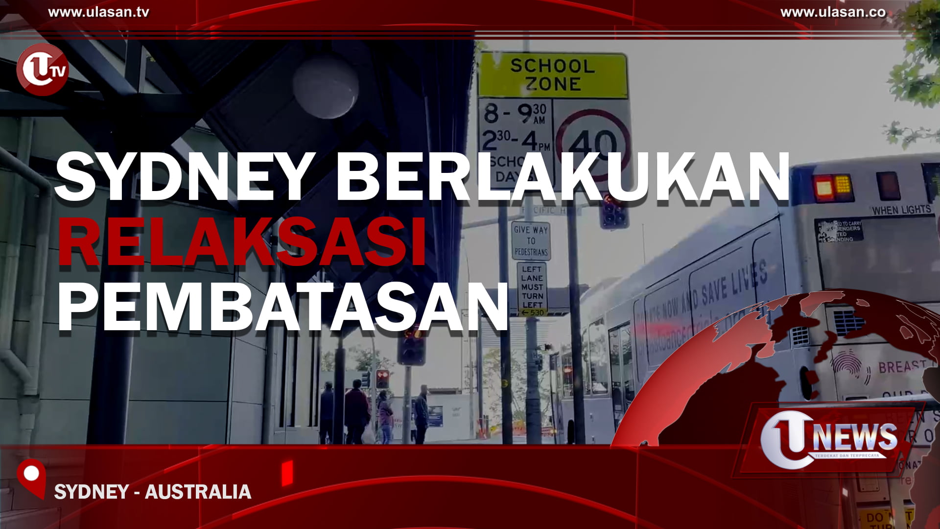 [Video] Sydney Berlakukan Relaksasi Pembatasan