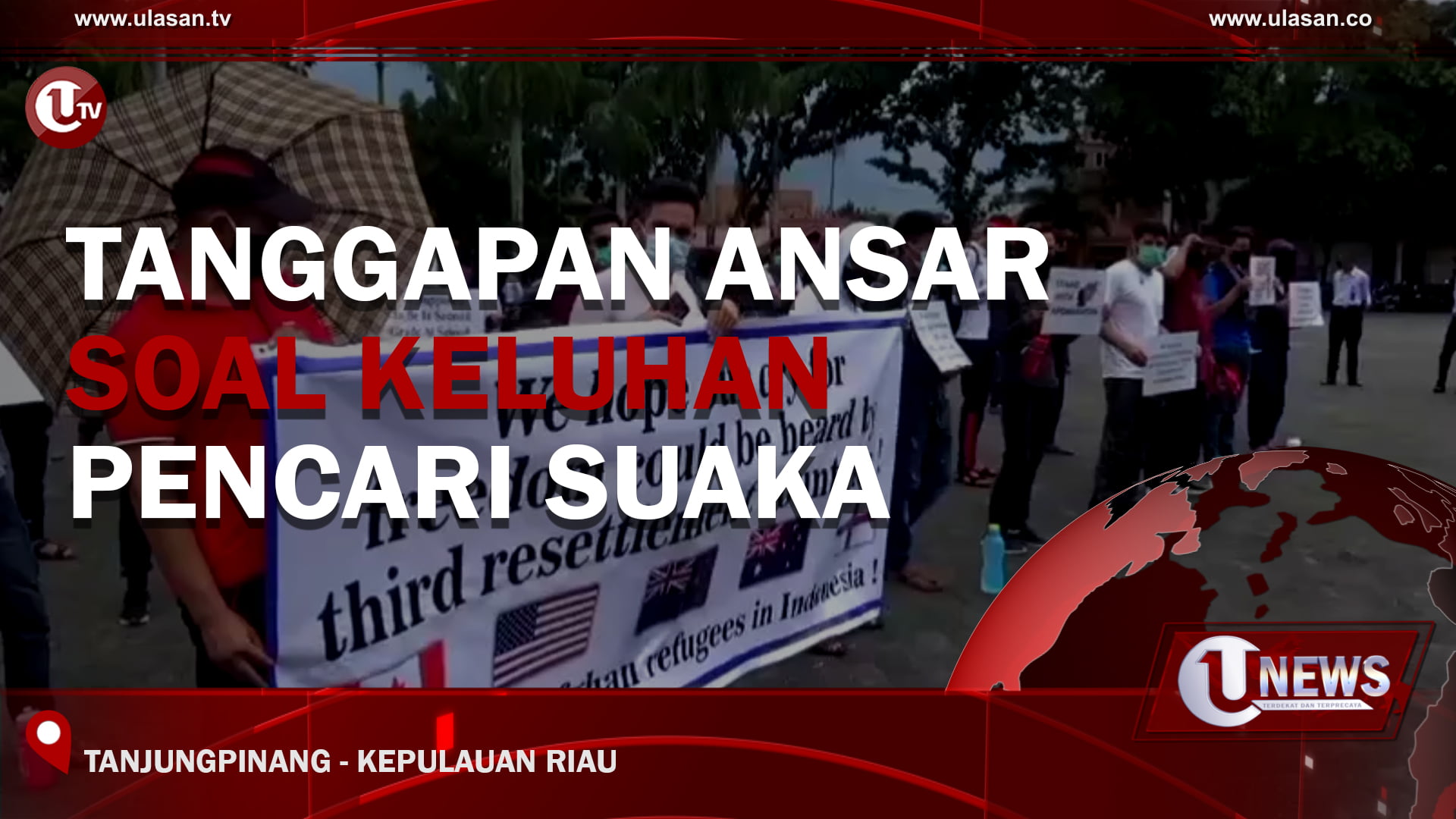 [Video] Tanggapan Ansar Soal Keluhan Pencari Suaka