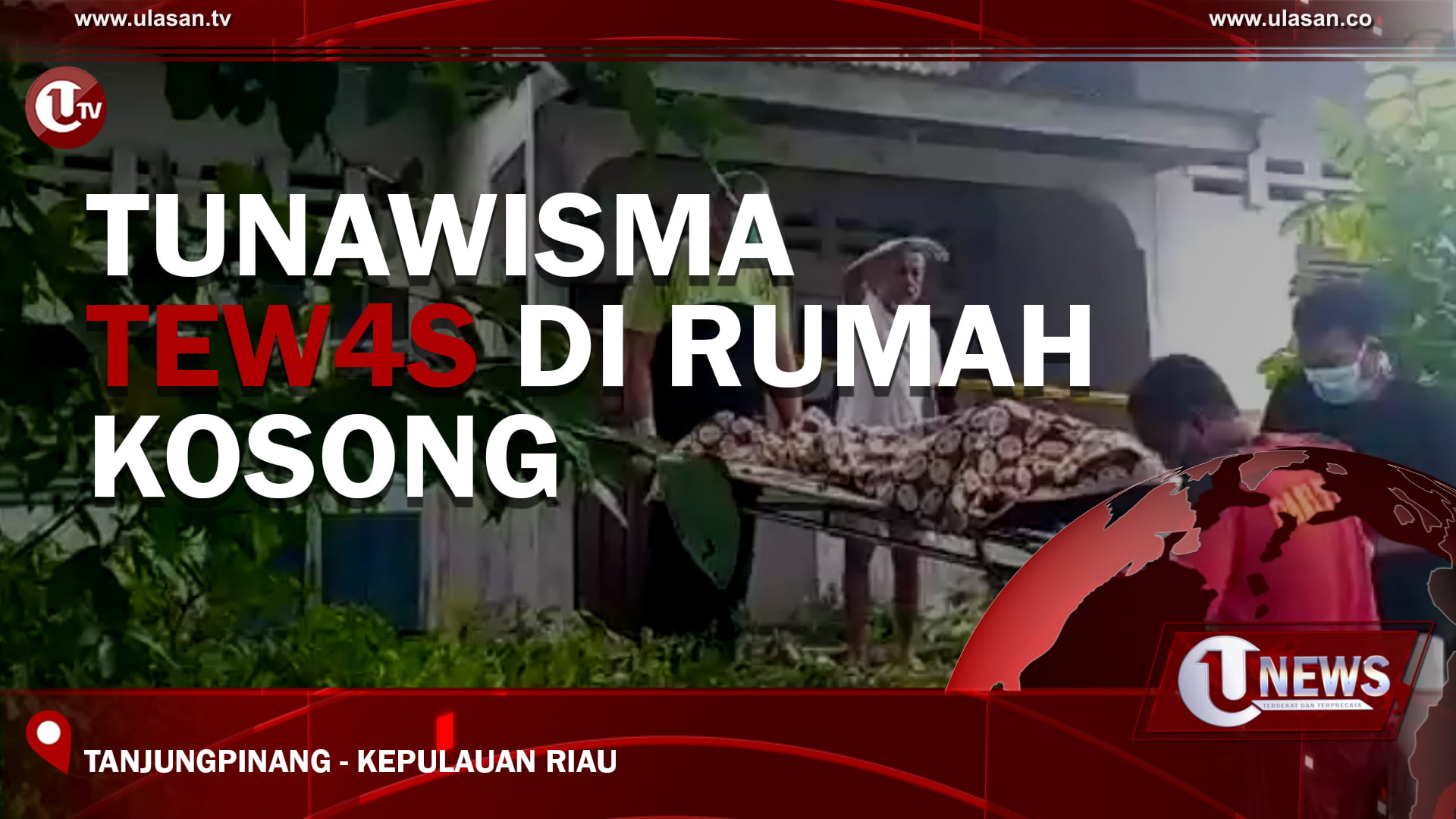 [Video] Tunawisma Tew4s Di Rumah Kosong