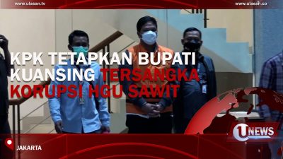 [Video] KPK Tetapkan Bupati Kuansing Tersangka Korupsi HGU Sawit