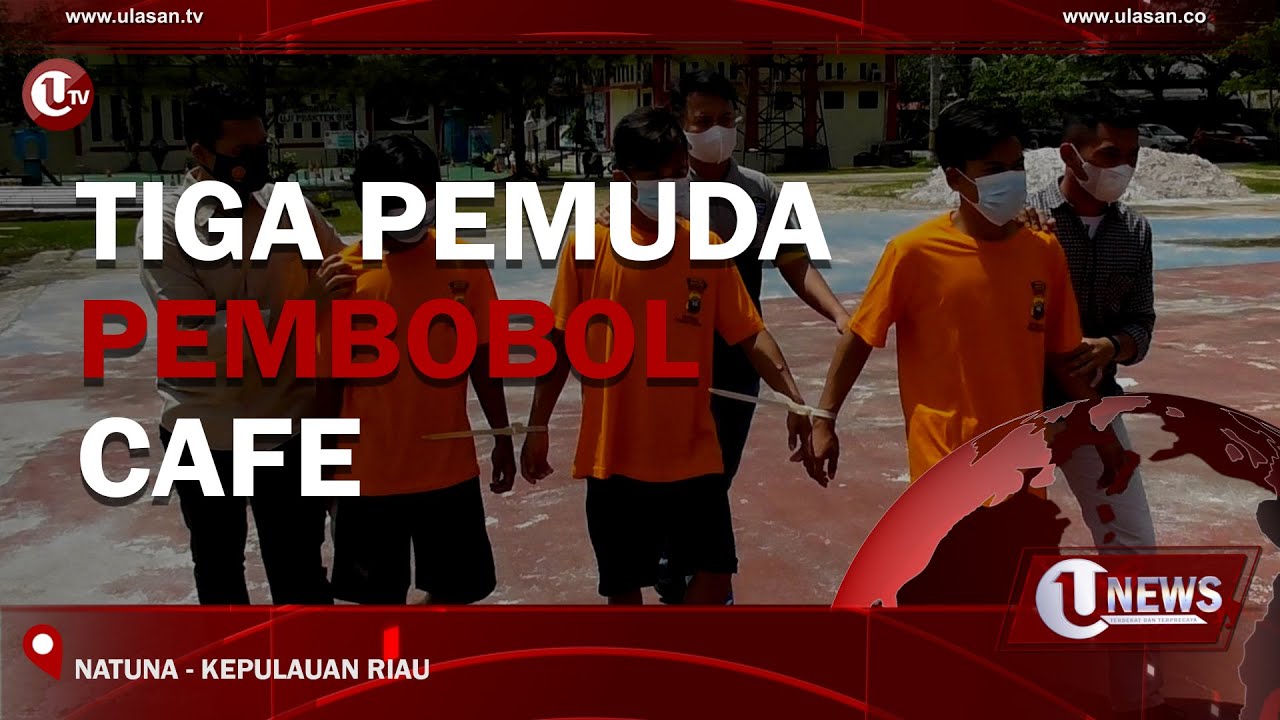 [Video] Tiga Pemuda Pembobol Kafe
