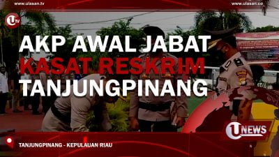[Video] AKP Awal Jabat Kasat Reskrim Tanjungpinang