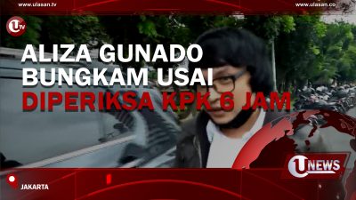 [Video] Aliza Gunado Bungkam Usai Diperiksa KPK 6 Jam